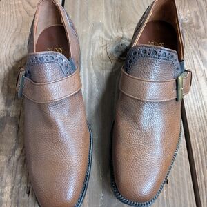 Nunn Bush Brown Leather Loafers 10.5